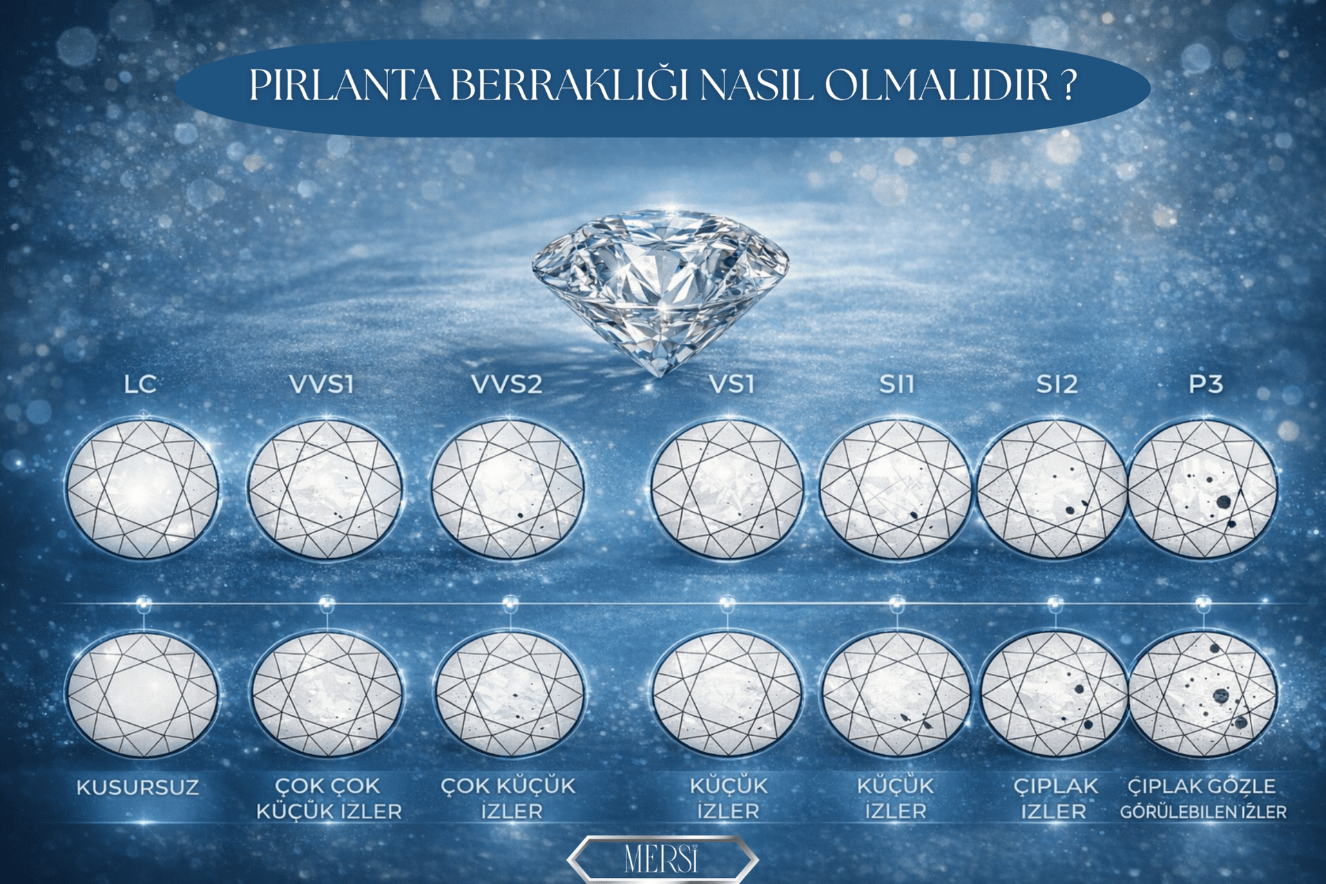 Pırlanta Berraklığı Nasıl Olmalıdır?