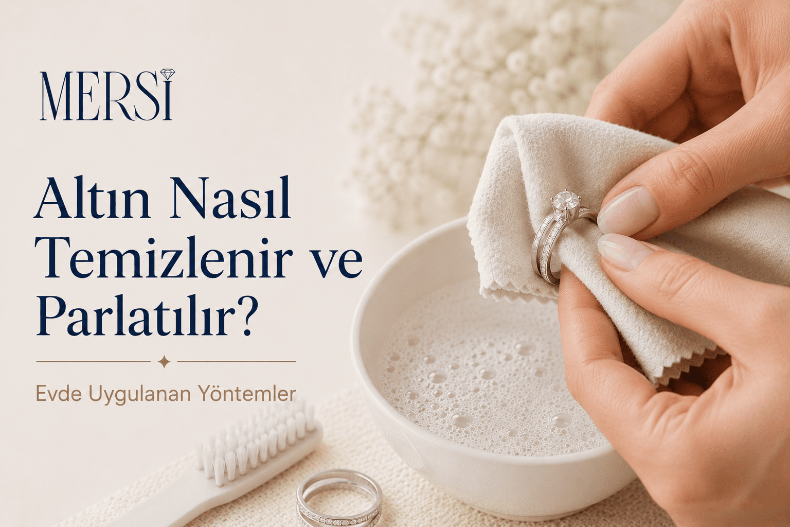Altın Nasıl Temizlenir ? Evde Uygulanan Yöntemler