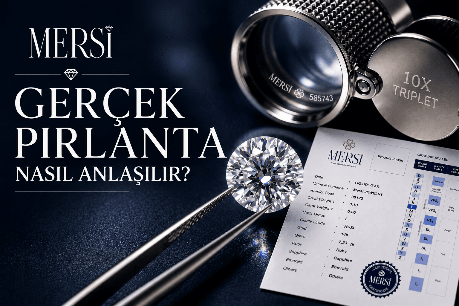 Gerçek Pırlanta Nasıl Anlaşılır?