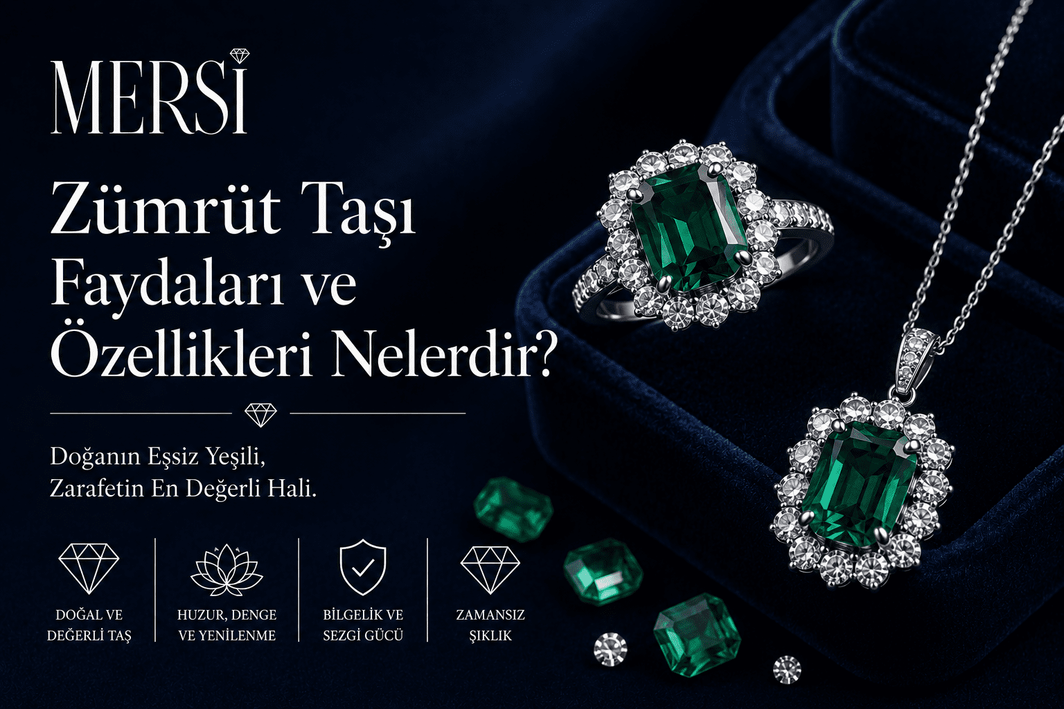 Zümrüt Taşı Faydaları ve Özellikleri Nelerdir?
