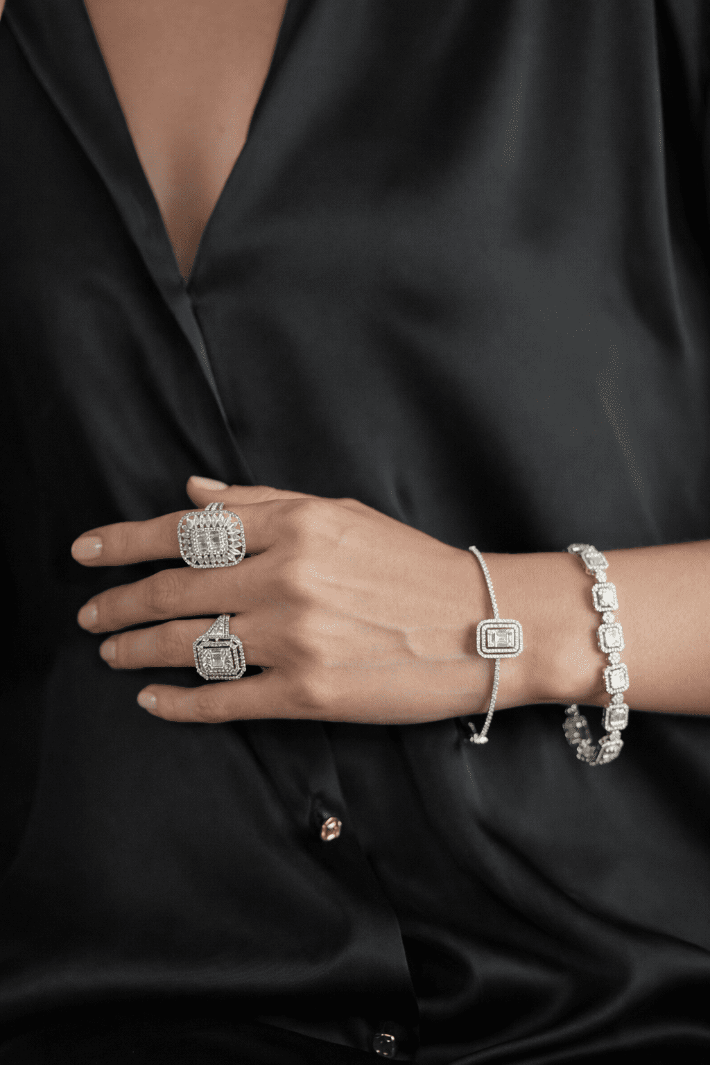 Baget Pırlanta Yüzükler