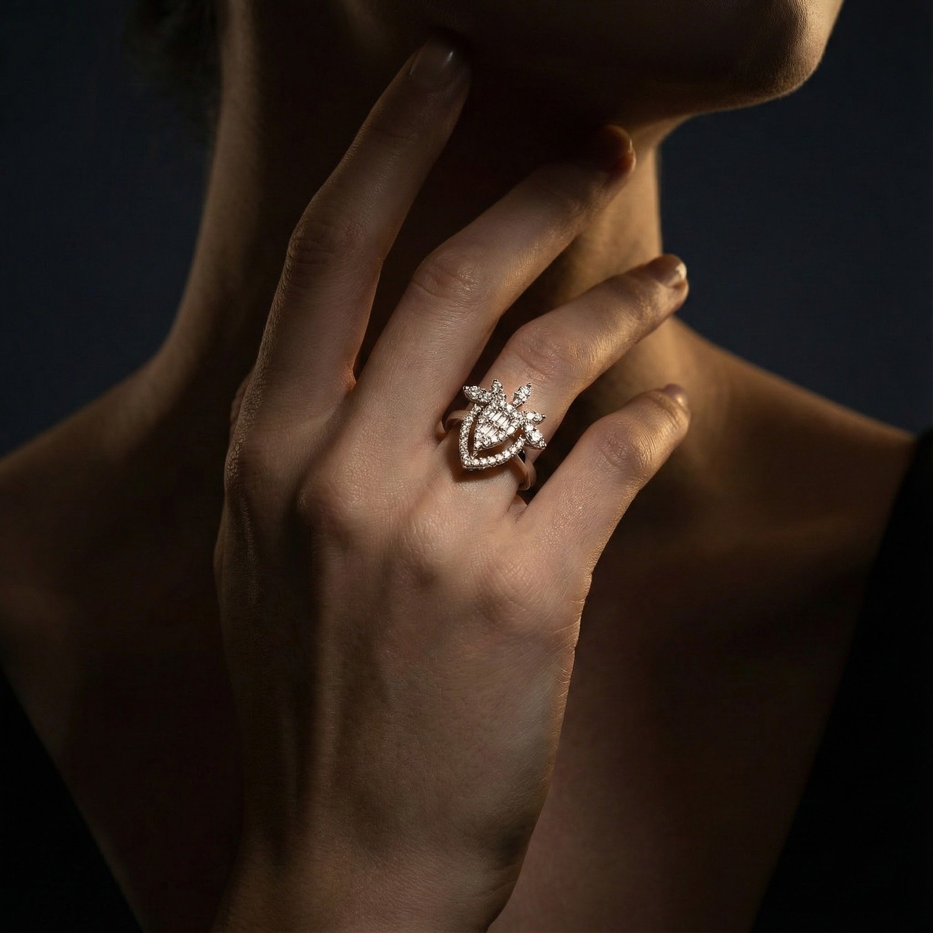 En Çok Tercih Edilen<br> Tasarım Pırlanta Yüzükler